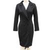 Yousheng Women's Blazer Dress Notch Lapel V Neck Long Sleeve Work Dress Church Office Sheath Dress Double Breasted Business Outfit