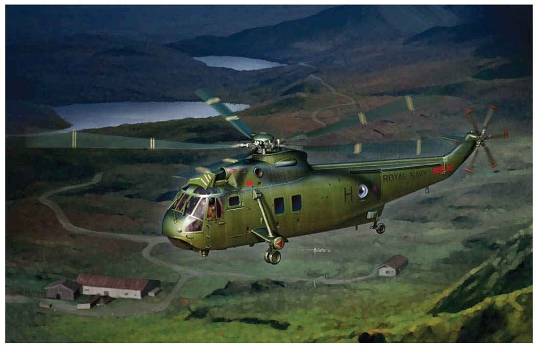 

Dragon Scale Westland Sea King Falkland Islands Plastic Model Kit with Etched Parts 1/72 WS-61 HC.4 (DR30TH-15)