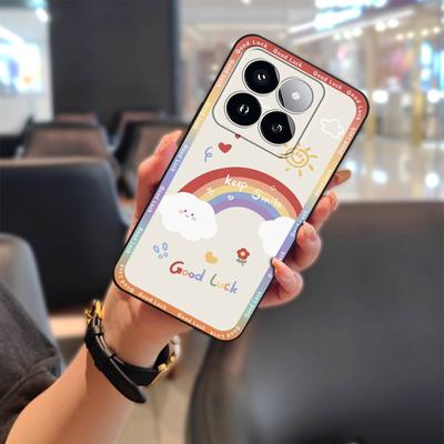 Durable Soft Case Phone Case For Xiaomi 14T Pro Shockproof Anti-knock Cartoon Dirt-resistant Protective TPU Cute Cover