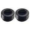 2Pcs 13-22mm Black Carbon Brush Holder Cap Brushes Cover Replacement Parts For Electric Hammer Grinder Hand Drill