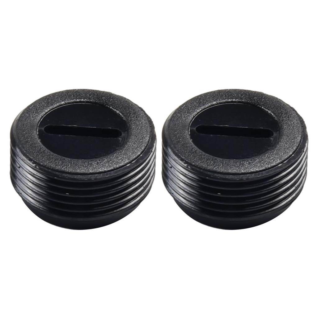 2Pcs 13-22mm Black Carbon Brush Holder Cap Brushes Cover Replacement Parts For Electric Hammer Grinder Hand Drill