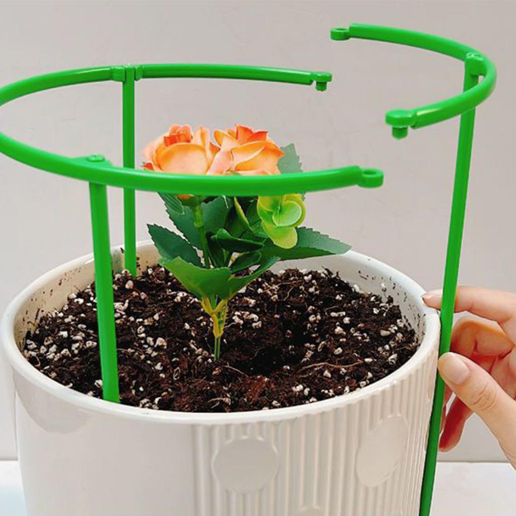 Tall Plastic Climbing Plant Stake For Gardens Durable Outdoor Plant Support Structure Adjustable Design