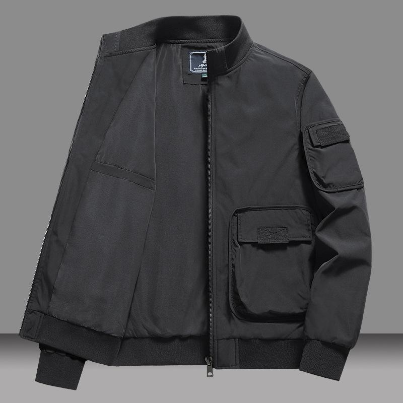 Men Cotton Flight Jackets for Men Spring and Autumn Loose Oversized Men's Clothing Baseball Jacket Coats