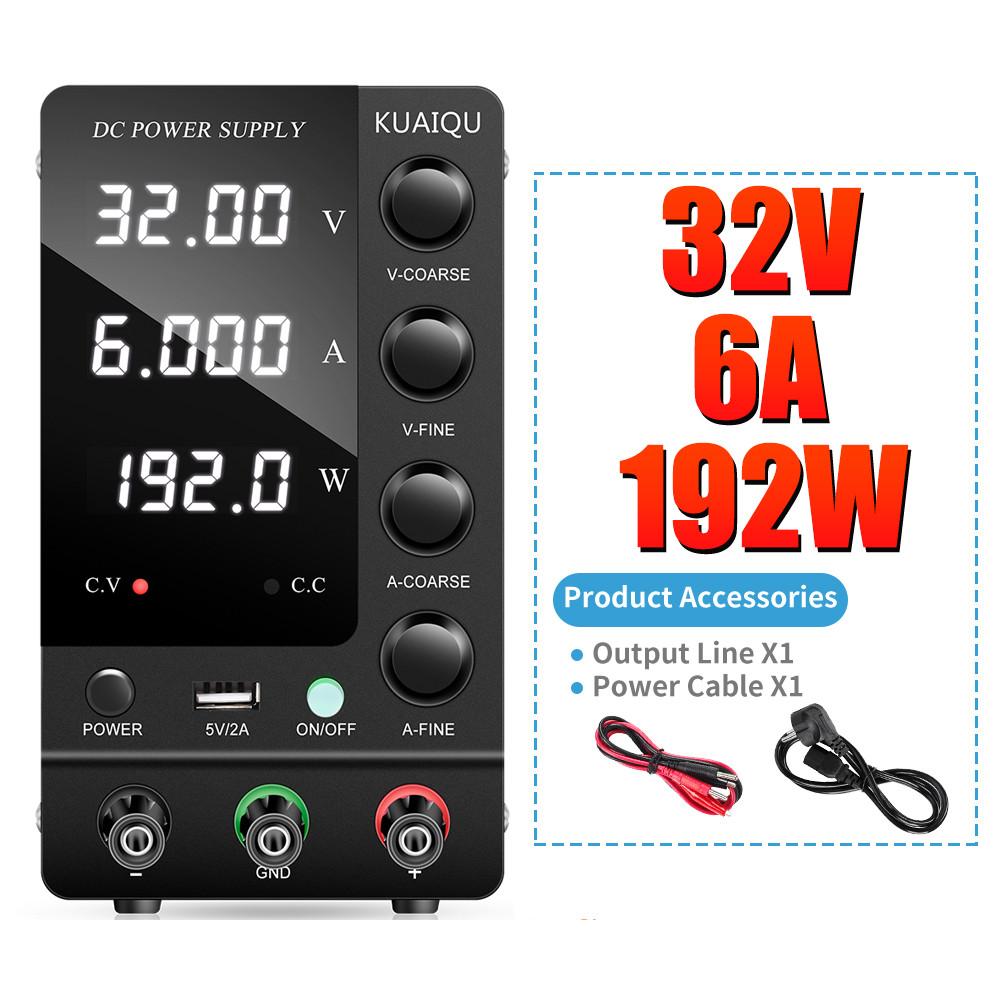 Tragbare Mini-Gleichstromversorgung Einstellbare Labor-Digitalanzeige-Netzteile Spannungsregler