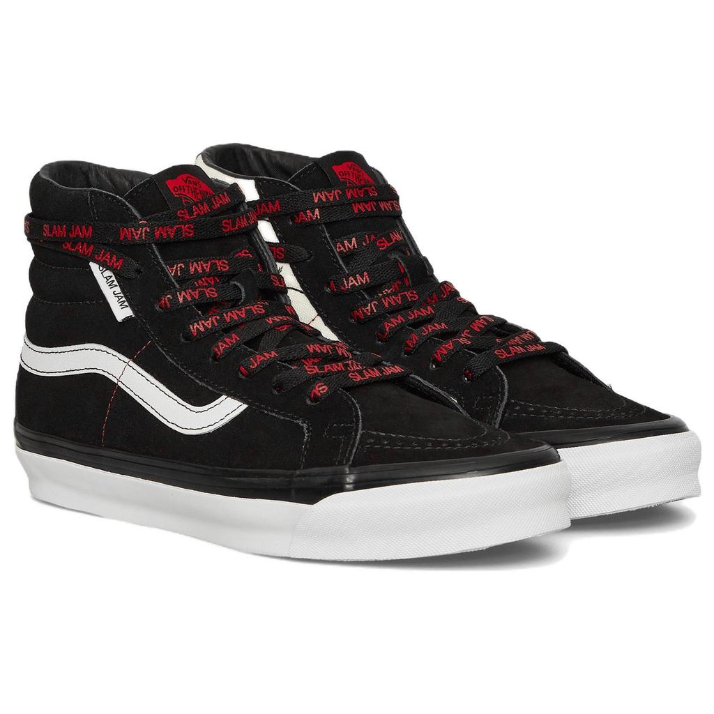 Vans SK8-Hi OG LX X Slam Jam 'Black White' Men's VN0A4BVBIWV
