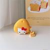Cute cartoon cheese KT earphone cover AirPods Pro protective case for Apple 2 3rd generation Bluetooth silicone women