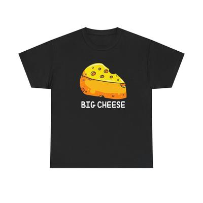 Großes Käse Grafik T-Shirt NEU Schweres Baumwoll-T-Shirt