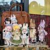 Inedible Doll Jump Lunar Time Bunny Baby Series 1/12 Bjd Blind Box Anime Figure Desktop Decoration Toy Surprise Birthday Gift