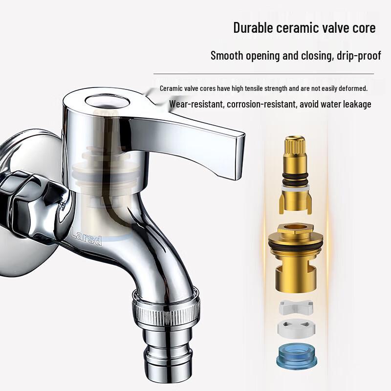 Larsd LX203 Single Cold Washing Machine Faucet