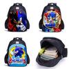 Sonic Waterproof Student Backpack With Large Capacity For Kids Outdoor Travel