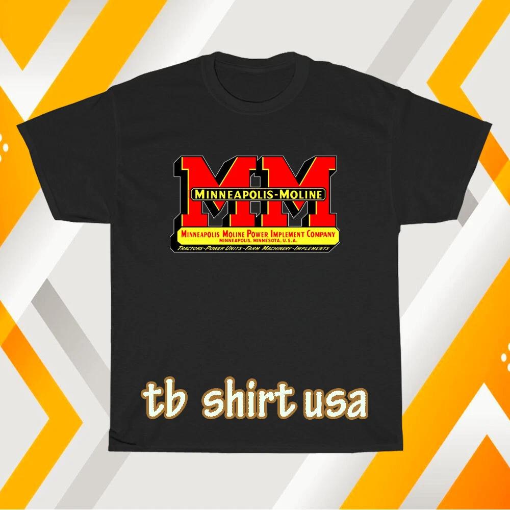 New Minneapolis Moline Machinery logo Unisex T-Shirt Funny Size S to 5XL XXXXL