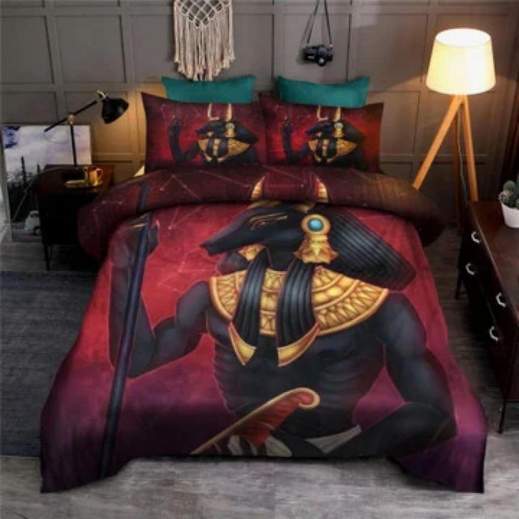 Duvet Cover Set Tmarc Tee Ancient Egypt Pharaoh Bedding Sets Bedroom Decor