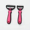 Pet Grooming Rake And Comb, Double-Sided Undercoat Rake Pet Detangling Comb, Dog Dematting Rake, Grooming Tool for Long Short Hair Cats Dogs