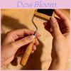 Textile Belt Rounding Tool With Wooden Handle For Fabric Weaving And Garment Production