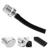 PLAFOPE Replacement Motorcycle Gas Cap Aluminum Atv Vent Hose Easy Install Tank Cap Off Road