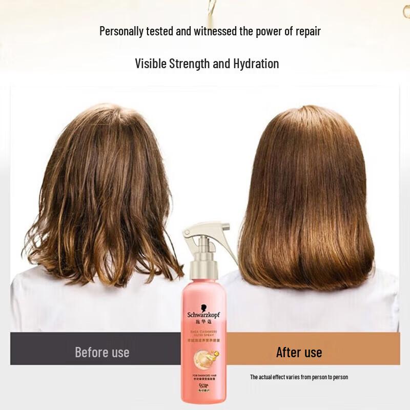 Schwarzkopf Cashmere Nutritive Spray and Hydro-Collagen Repair Spray Set