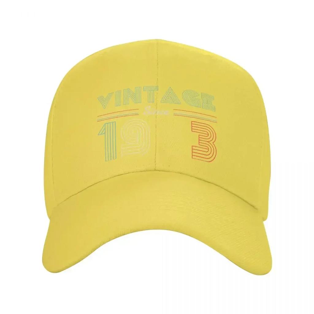 Fashion Vintage Since 1973 50th Birthday Trucker Hat Men Women Personalized Adjustable Unisex Baseball Cap Summer