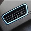 For Geely Atlas Boyue Emgrand NL-3 Proton X70 2017 2018 Car Dashboard Air Outlet Vent Cover Trim Frame Sticker Stainless