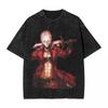 Washed T Shirts DMC Devil May Cry Demon Brothers TShirts Harajuku Streetwear  Cotton Graphic Tops Tops Tees Men Women