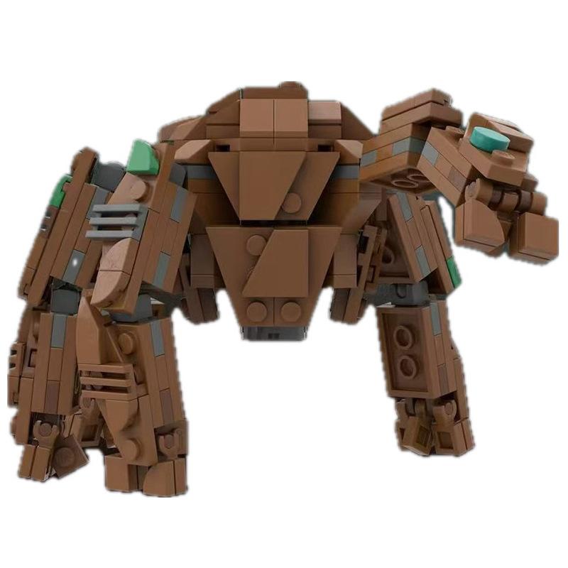 Project Hail Mary Rocky Silicone Alien Action Figure Model Toy Building Block Set for Boys Birthday Gift
