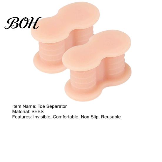 Corrective Gear for Foot Deformity 2 Rings Toe Separators, Soft Spacers Corrector, Big Elastic Aligner Home And Outdoor Distributor Corrector