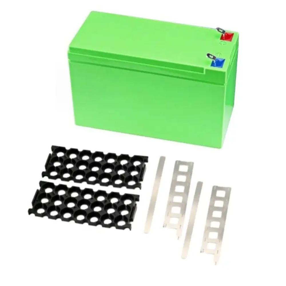 12V Blei-Säure-Batteriebox 18650 Zellen ABS-Aufbewahrungsbox DIY-Batteriepack