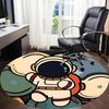 1pc Astronaut Space Office Round Area Rug, Under Office Chairs Bedroom Living Room Home Decor, Room Deco