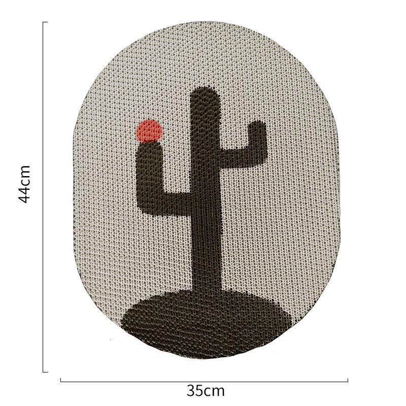 Wandmontierter selbstklebender Katzenkratzer: Vertikale Wellpappe zum Krallenschärfen, Kratzfest, Verschleißfest