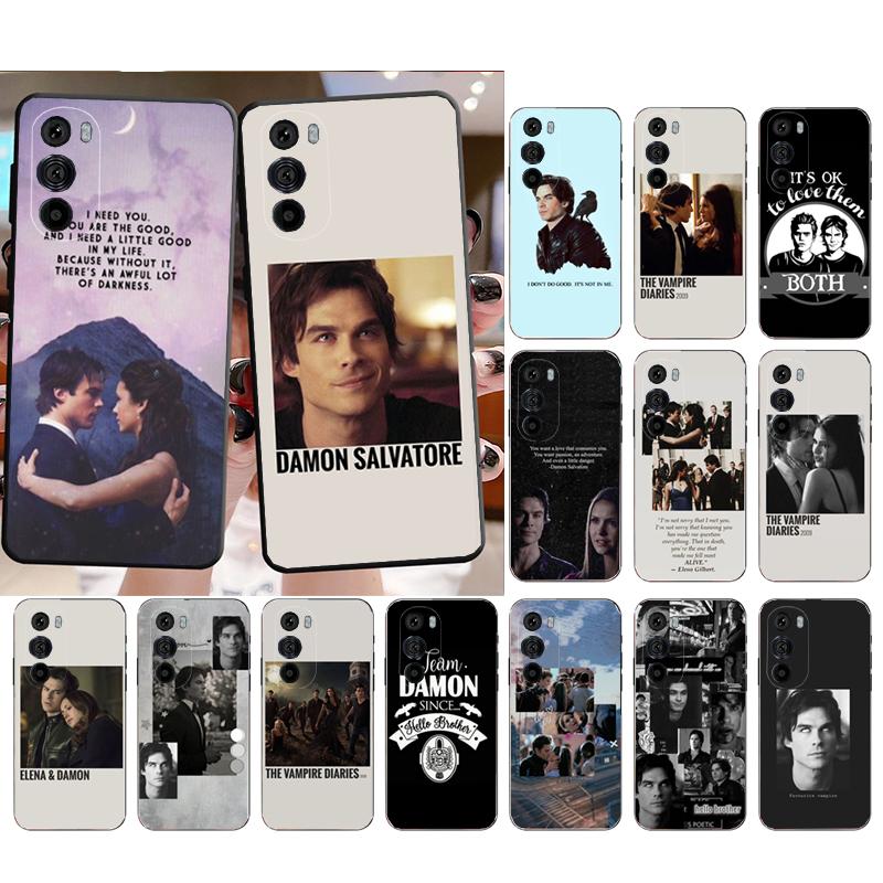 Vampire Diaries Damon Phone Case For Motorola Moto G Stylus 5G G Play G Power G 5G G Pure 2023 2024 E20 E22 E22i E32 E40 E13