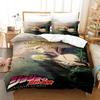 3d Anime JoJo's Bizarre Adventure Bedding Set Printed With Pillowcase Bed Duvet Cover Soft Single Double Queen Super King Size