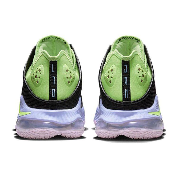 Nike LeBron 19 Low EP Ghost Green Unisex Sneakers Black Purple-Pulse Pink-Foam DO9828-001