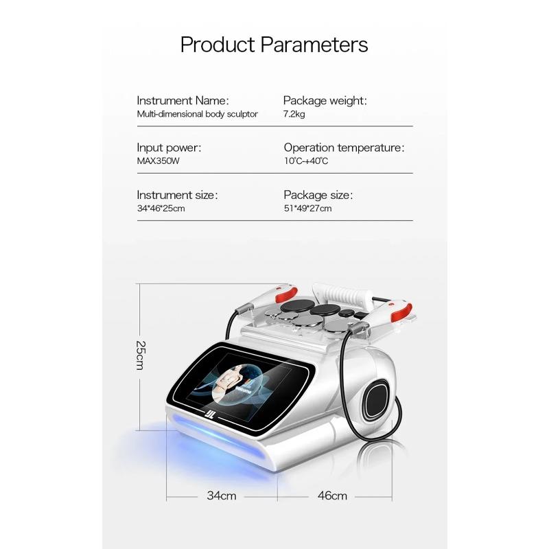 448KHz Face-Specific CET & RET Thermo Therapy Machine - Skin Tightening, Lifting, Anti-Wrinkle & Fat Burning (Weight Loss) Beauty Equipment