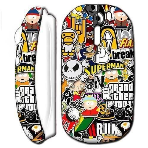 Souris Sans Fil Superman Cartoon South Park Simson