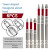 Magnetic Core Screwdriver Bit Set Optimized Torque Transmission