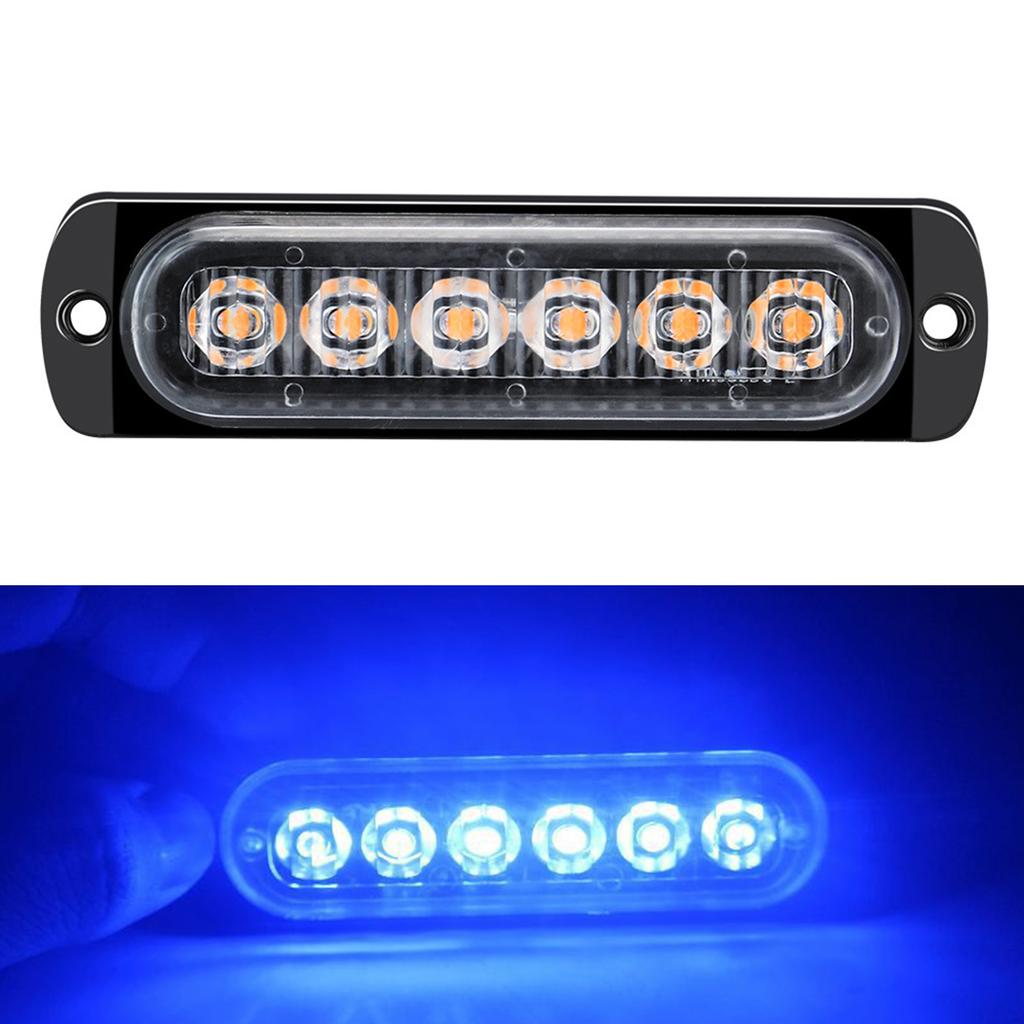 12-24V LED Strobe Warning Lights Warning Emergency Flashing Lights Caution Light Bar for Car Truck