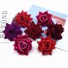 50/100 Pieces Silk Roses Wedding Bride Wrist Flowers Material Festival Decorative Flowers Wreaths Home Decor Artificial Flowers