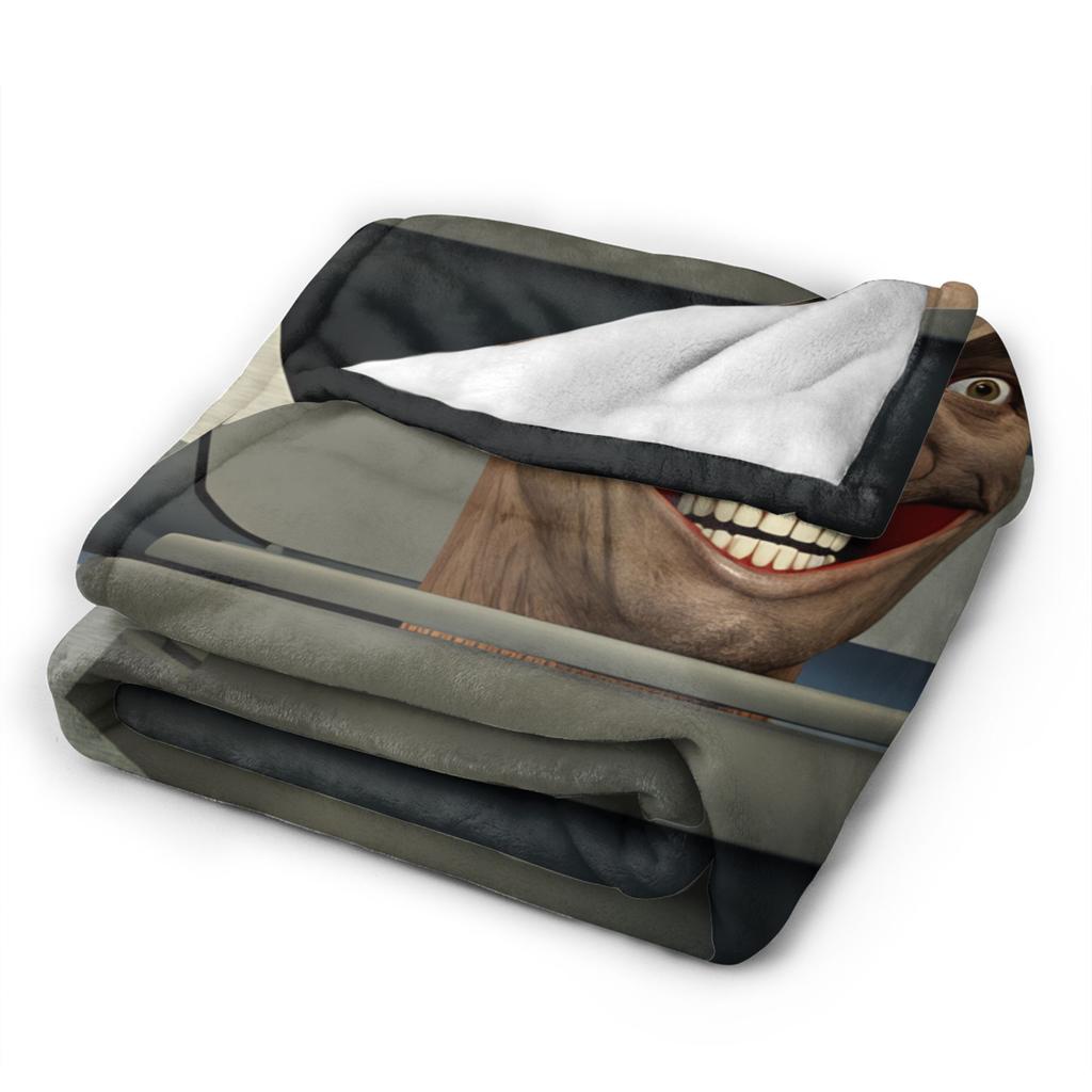 Skibidi Toilet Speakerman Plush Blankets Students  Flannel Bedding Throws For Bedroom Warm Soft Design Quality Bedspread Present