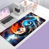 Art Traditional TTai Chi Ink Wash Mouse Pad Large Gaming Mousepad With Thick Stitched Edge NonSlip Desk Mat