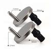 Fit Toilet Seats Hole Fixing Bolts Gasket Toilt seat Hinges Hinges Screws Fasteners Repair Tools