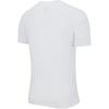 Nike Solid Color Round Neck Logo Pullover Short Sleeve T-Shirt Men Tops White DD9211-100