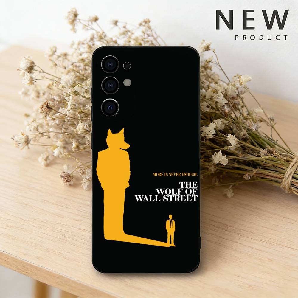 

Movie The Wolf of Wall Street-S Phone Case For Samsung S26,25,24,23,22,21,20,30,Ultra,Plus,Fe,Lite Black Shell Samsung S26Plus