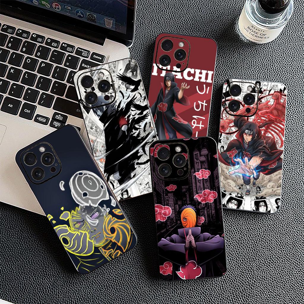 Obito Itachi Narutos Uchiha Sasuke Tobi Phone Case for Motorola Moto G86 G57 E14 E15 G14 G34 G67 G84 G24 A54 G15 Power E22 Cover