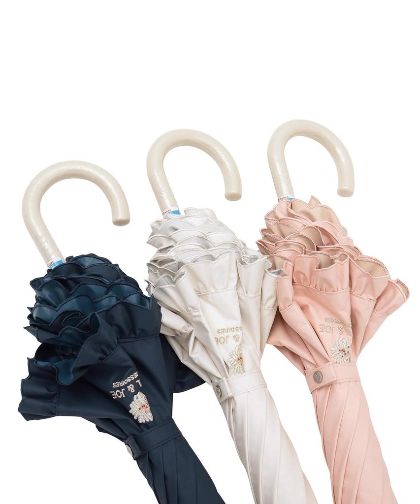 Moonbat Long Rain or Light Heat UV Scarf Pink [Paul & Joe] Women's Parasol, Shine, First-Class Blocking, Shielding, Protection, Frill, 22-113-12134-06