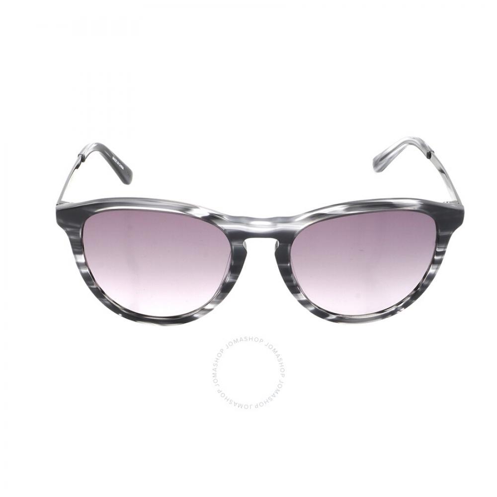 Lacoste Graue Runde Unisex-Sonnenbrille L708s 035 50