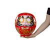 Shigeta Daruma Made In Japan Daruma Takasaki Family Safety Good Luck Auspicious Passing Winning Prayer Ornament Traditional Craft Height 25cm 7 Red