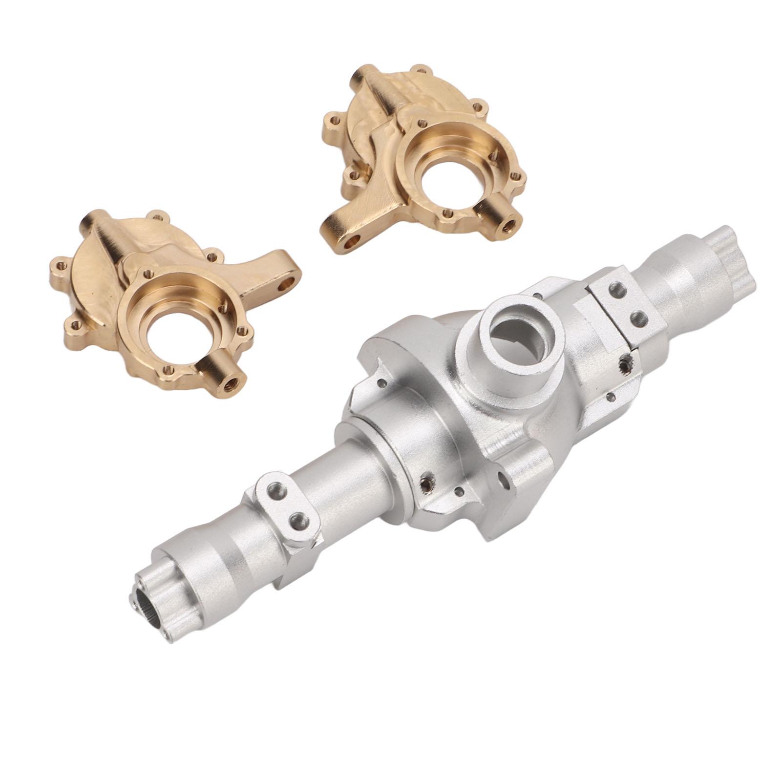 

Набір латунних рульових чашок для корпусу моста, C-подібні поворотні кулаки для Redcat Gen8 для Scout II 110 RC