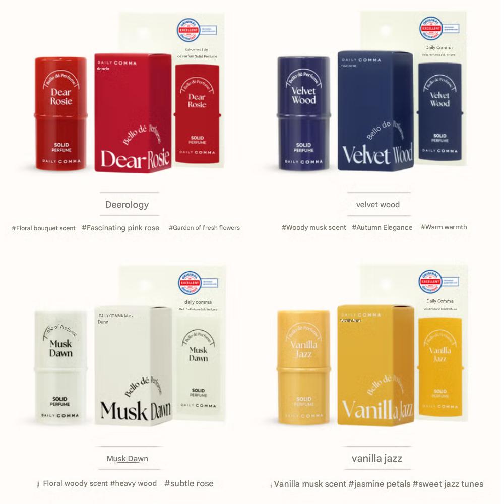 Dailycomma Belleau De Parfum Solid Perfume 4.7 G Musk Dawn