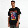 Dead & Company Surfing Skull Vintage Rock Band Graphic Tee Pure cotton T-shirt