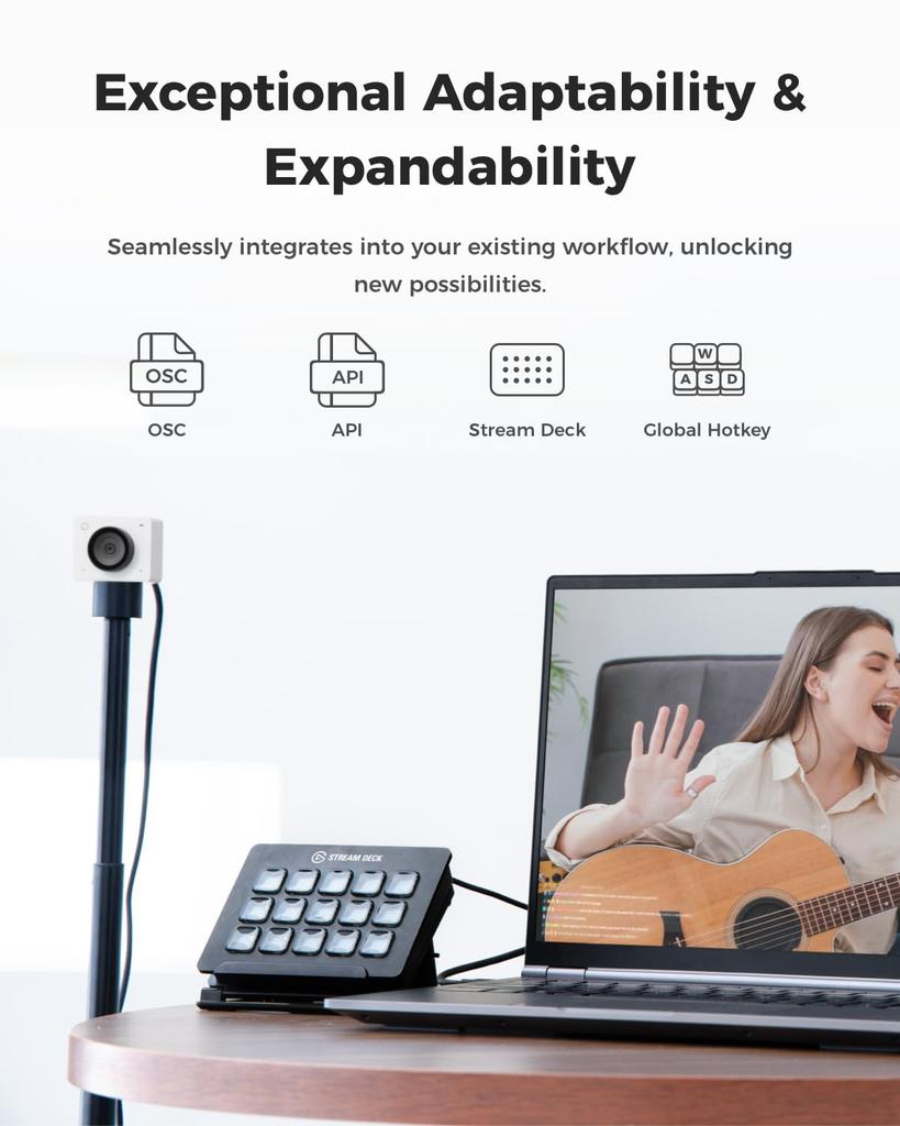 OBSBOT MEET SE 1080P 100FPS FHD Webcam Webcam AI Equipped CMOS HDR Phase Difference Detection AF Filter Processing Noise Reduction Microphone Live