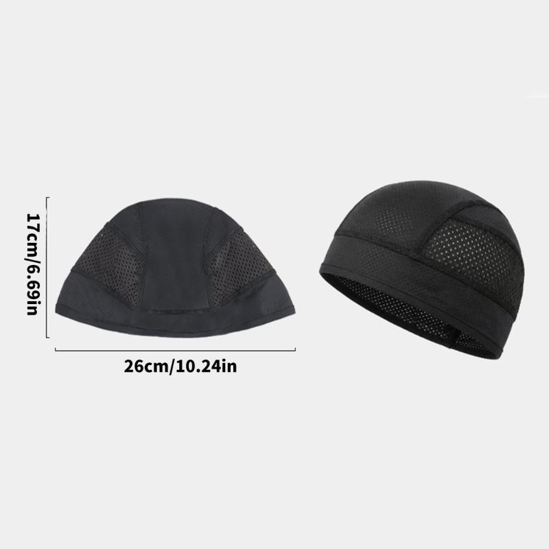 Cooling Helmet Liners Moisture Wicking Breathable Stretchy Cap for Sports & Outdoor Activities